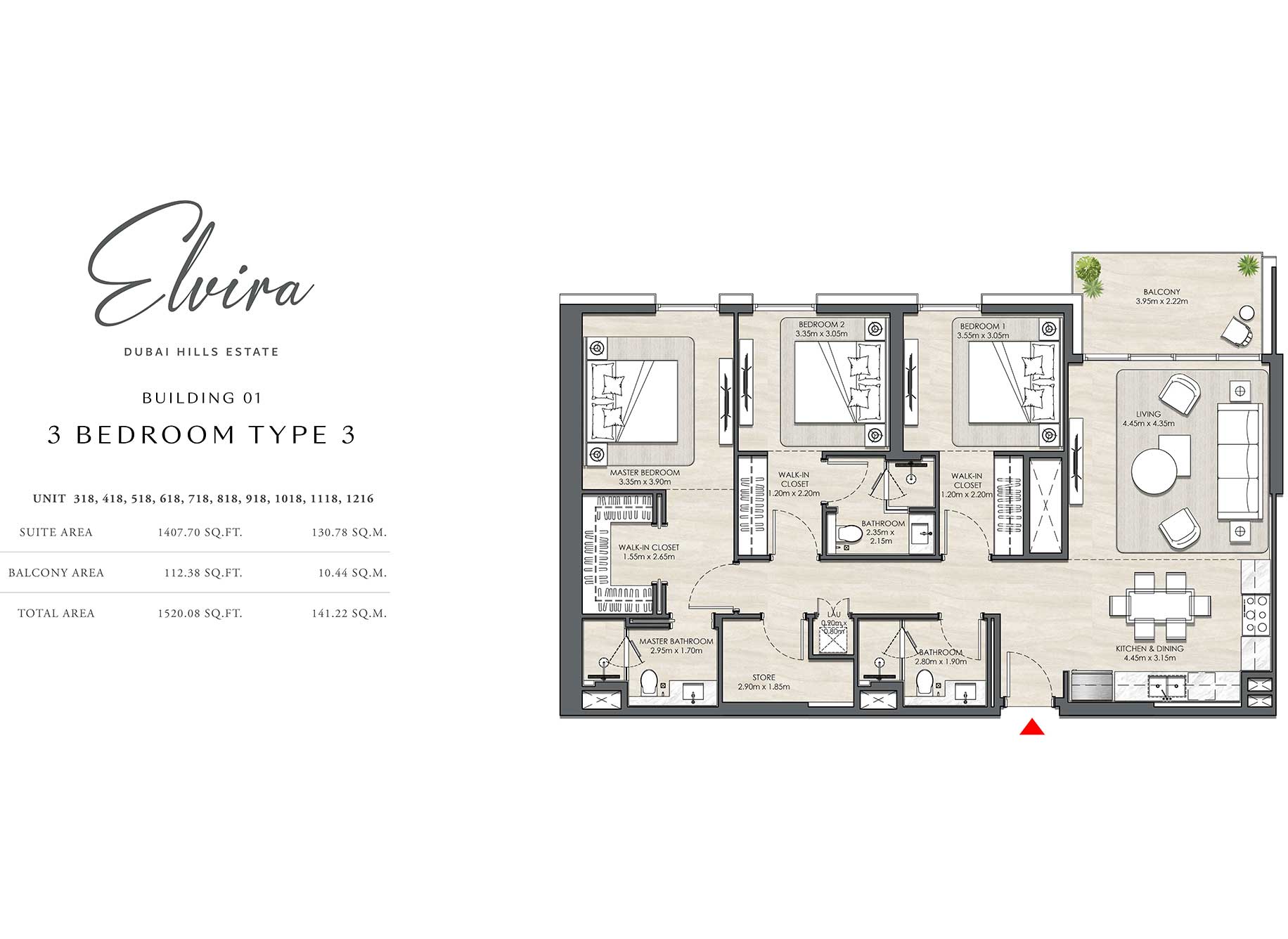 Elvira Apartments for Sale in Dubai Everhomes