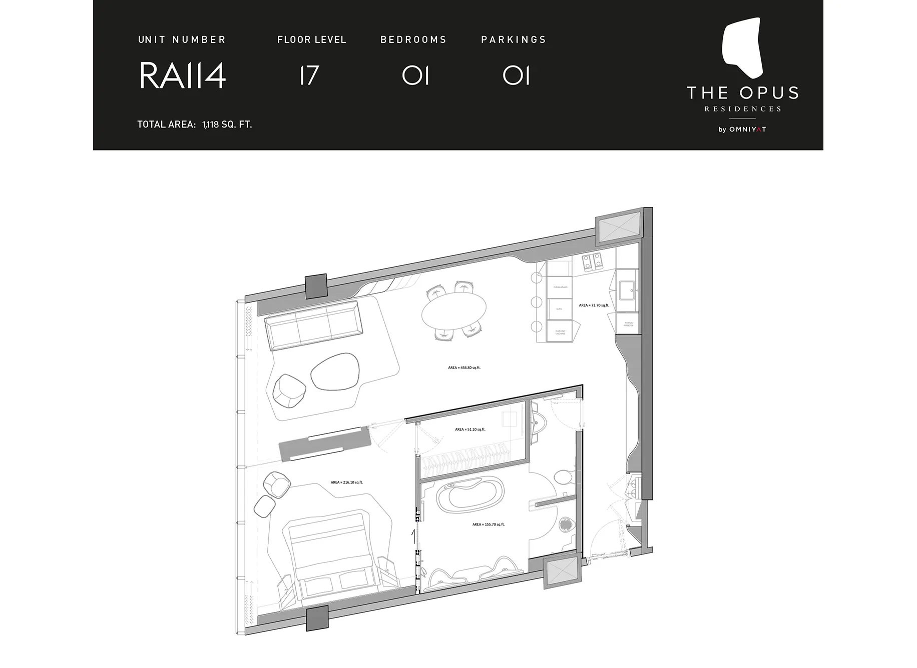 The Opus Apartments for Sale in Dubai Everhomes