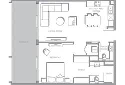 1 bedroom