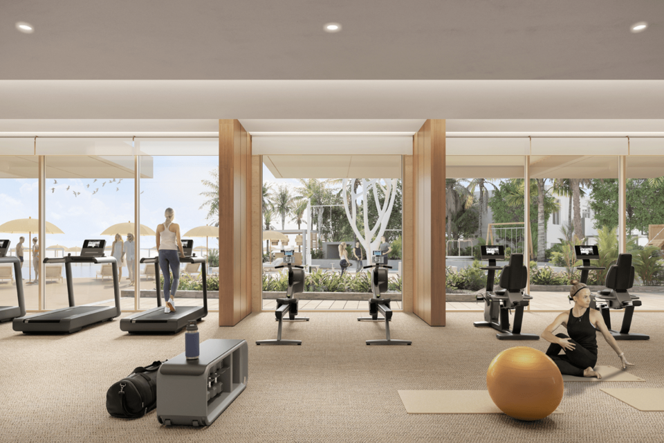 State-of-the-art fitness space