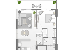 1 bedroom