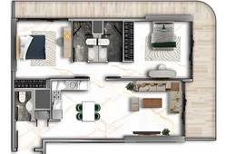 2 bedroom apartment