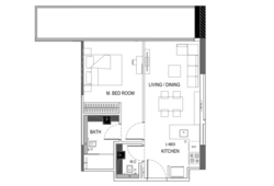 1 bedroom