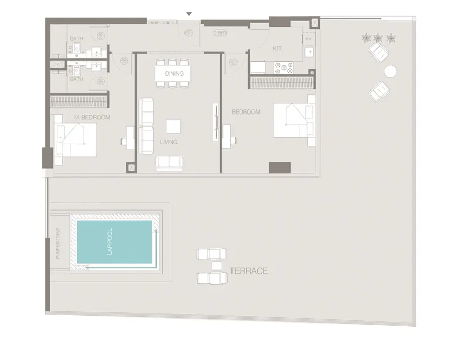 2 bedroom