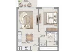 1 bedroom