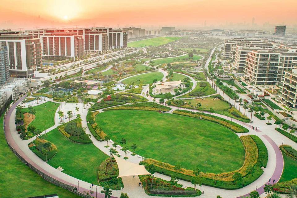 Расположение в одном из самых чистых районов Дубая