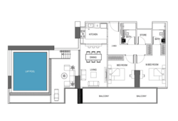 2 bedroom