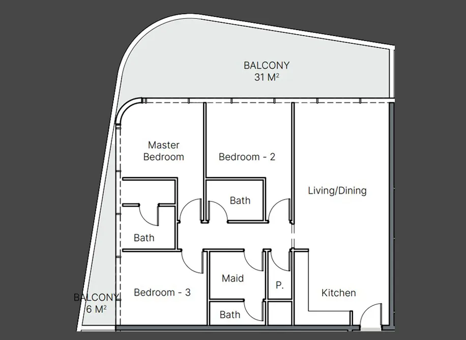 3 Bedrooms