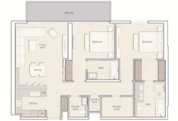 2 bedroom