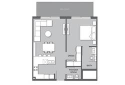 1 bedroom