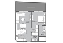 1 bedroom