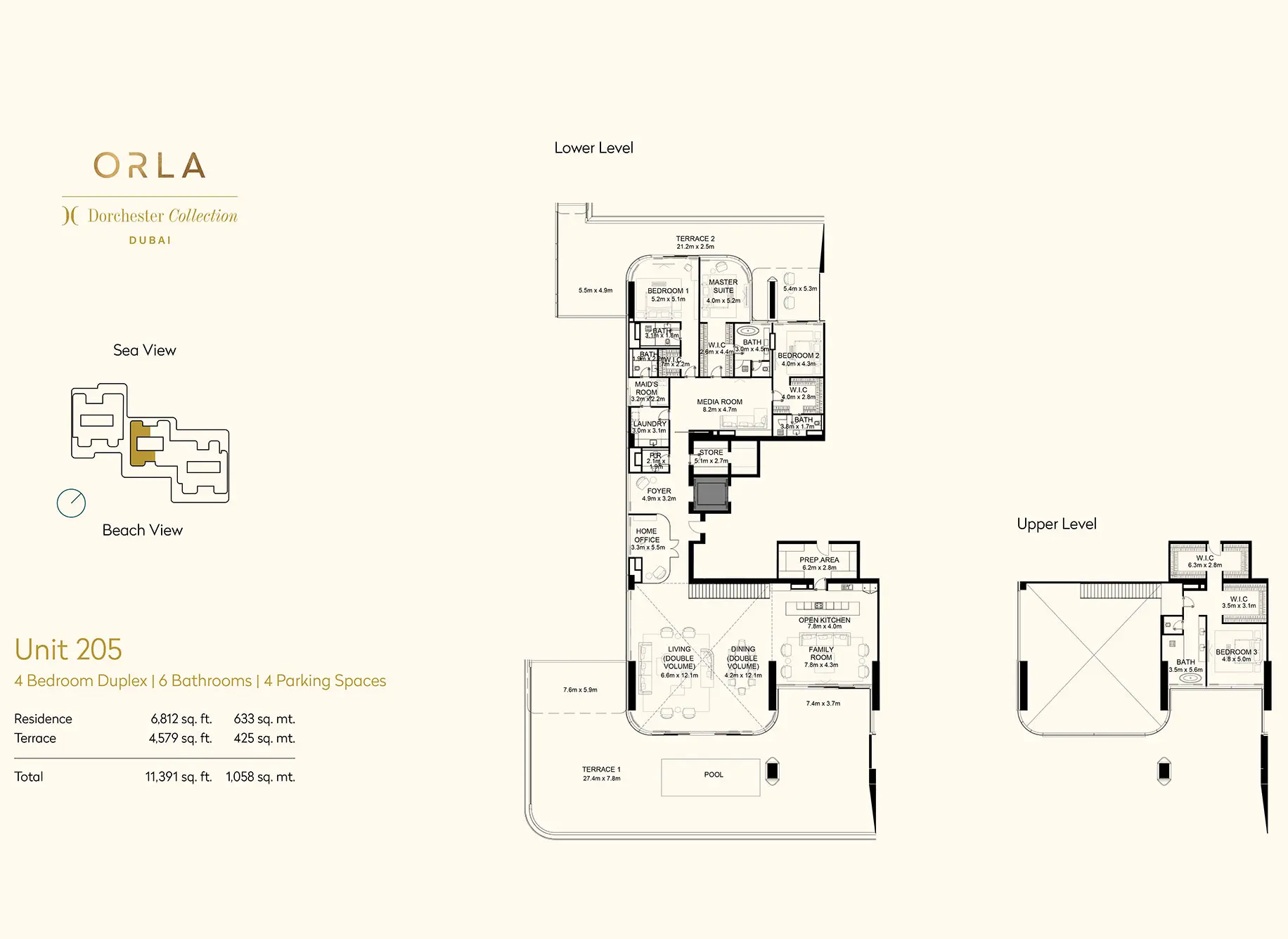 4 Bedroom Duplex