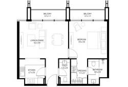 1 bedroom