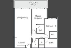 2 Bedrooms