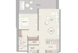 1 bedroom