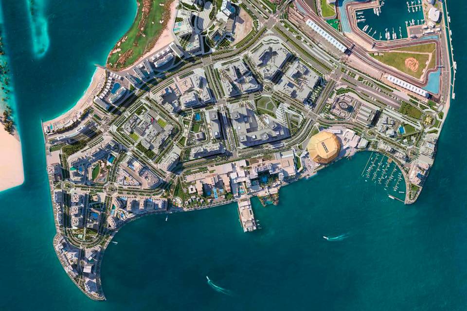 Magnetic Yas Island in Abu Dhabi