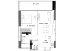 1 bedroom