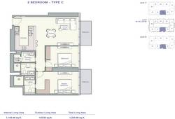 2 bedrooms