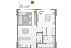 1 bedroom